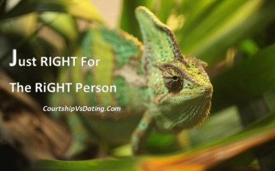 You’re Just Right – For The Right Person